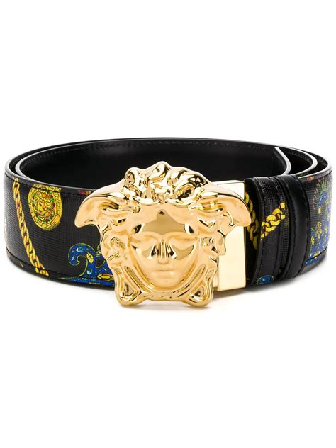 versace medusa head belt india|Versace Medusa belt all black.